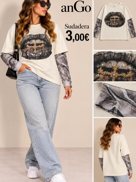 SUDADERA LABIO  [0]