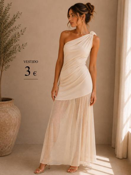 VESTIDO BEIG [0]