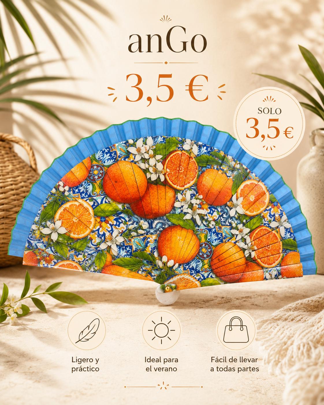 ABANICO NARANJA
