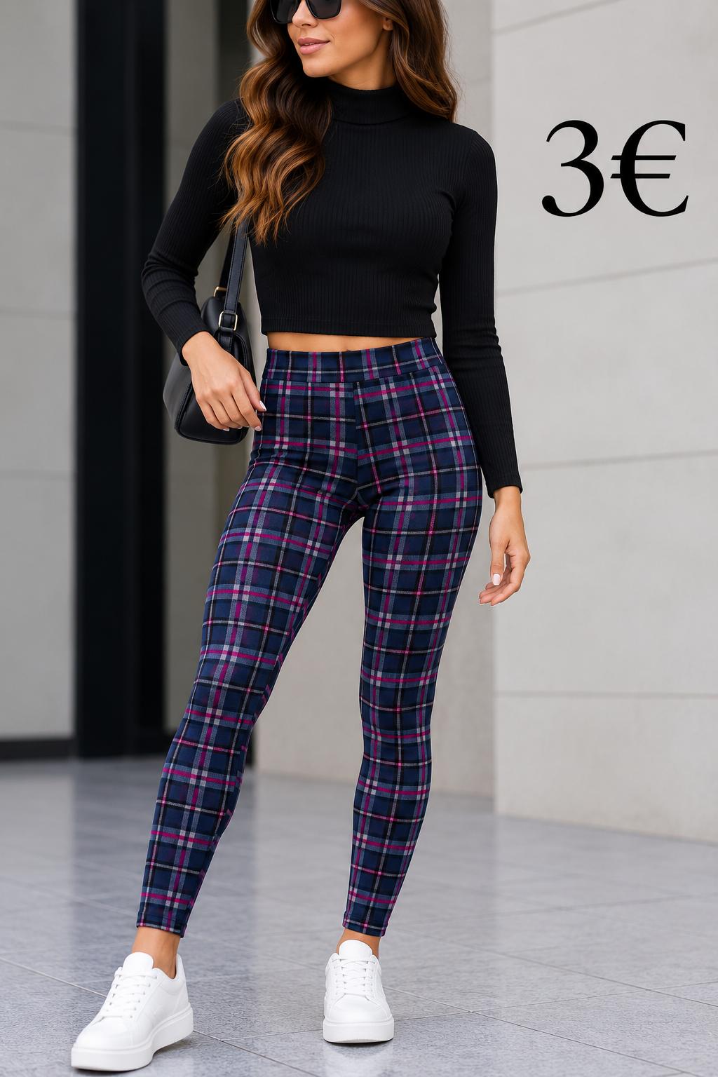 LEGGINS CUADROS