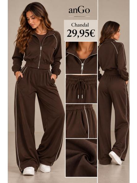 CHANDAL  marron chocolate [0]