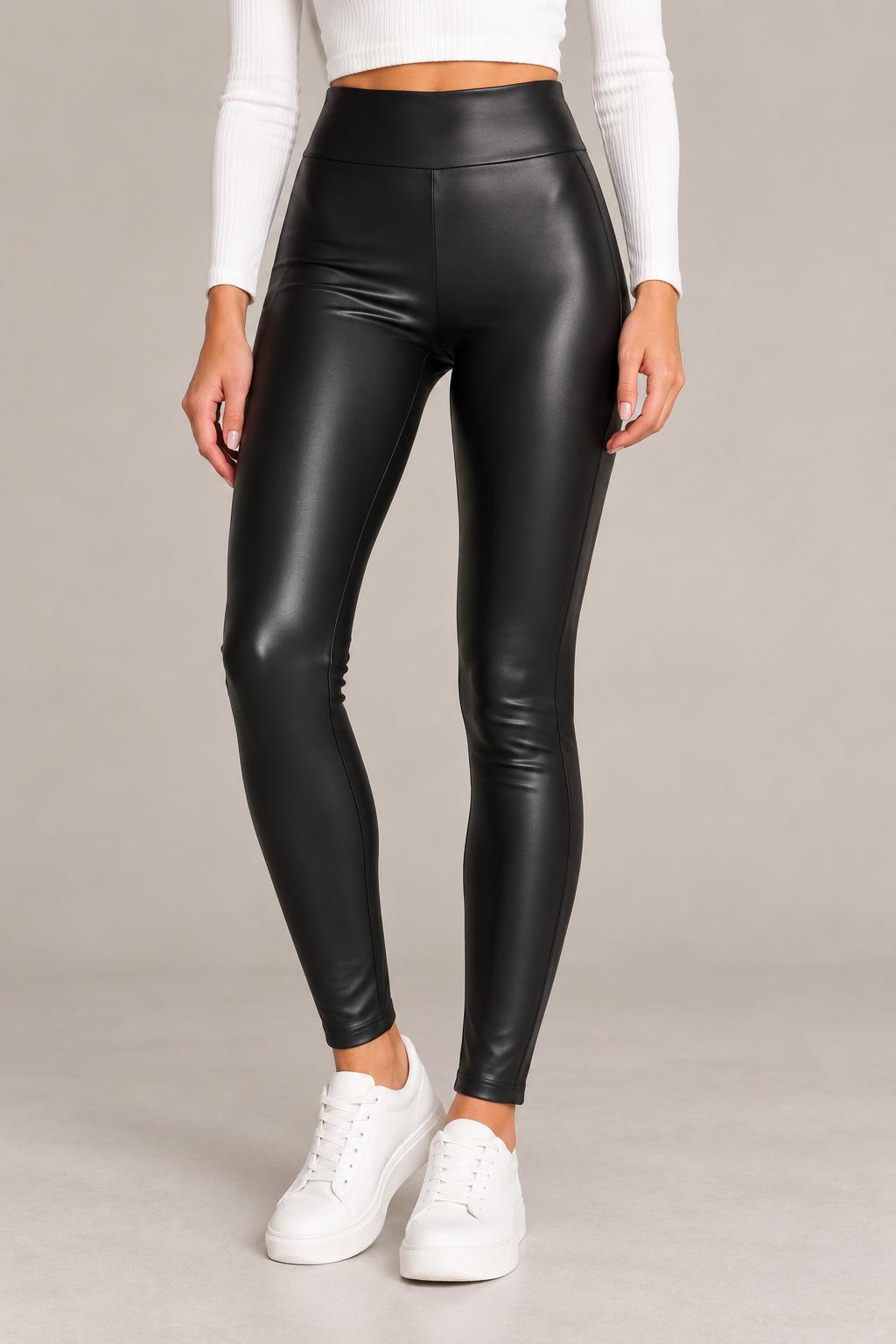 LEGGINS NEGRO POLIPIEL