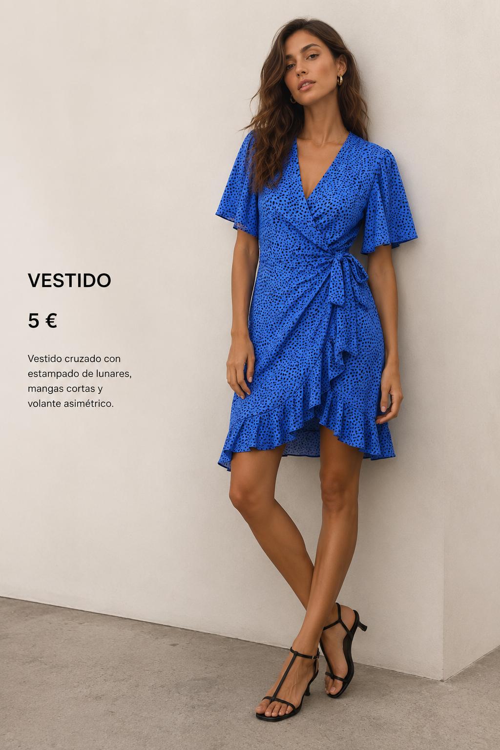 VESTIDO PAREO AZUL