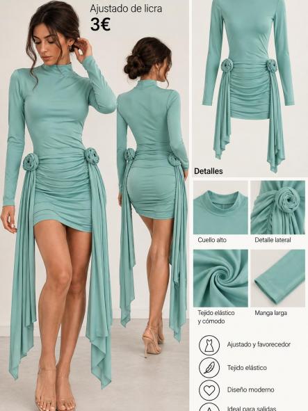 VESTIDO TURQUESA  [0]