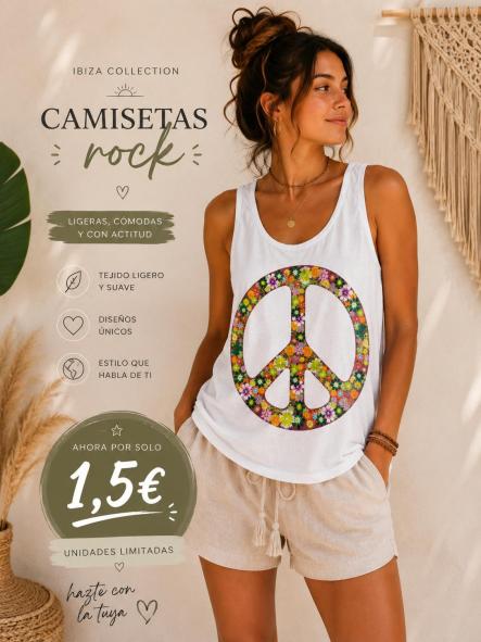 CAMISETA PAZ