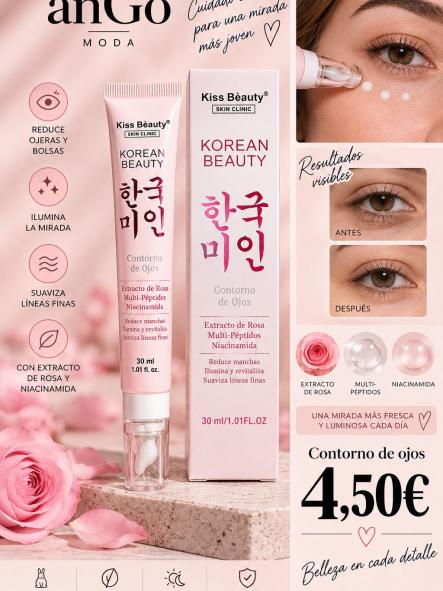COSMETICA COREANA CONTORNO DE OJOS
