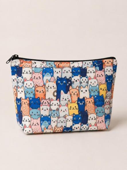 NECESER GATOS AZUL