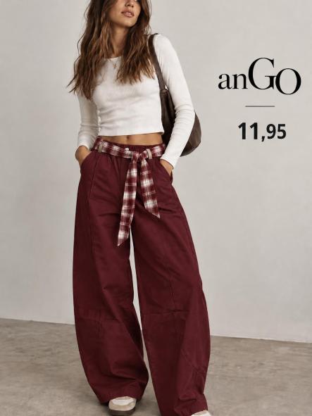 PANTALON BALLONG GRANATE  LAZOS  [0]
