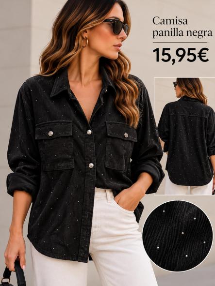 CAMISA CALENTITA PIEDRAS NEGRA [0]