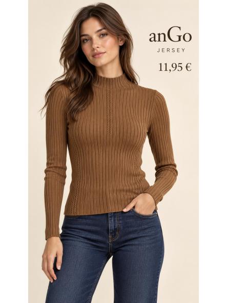 JERSEY CANALE MARRON  [0]