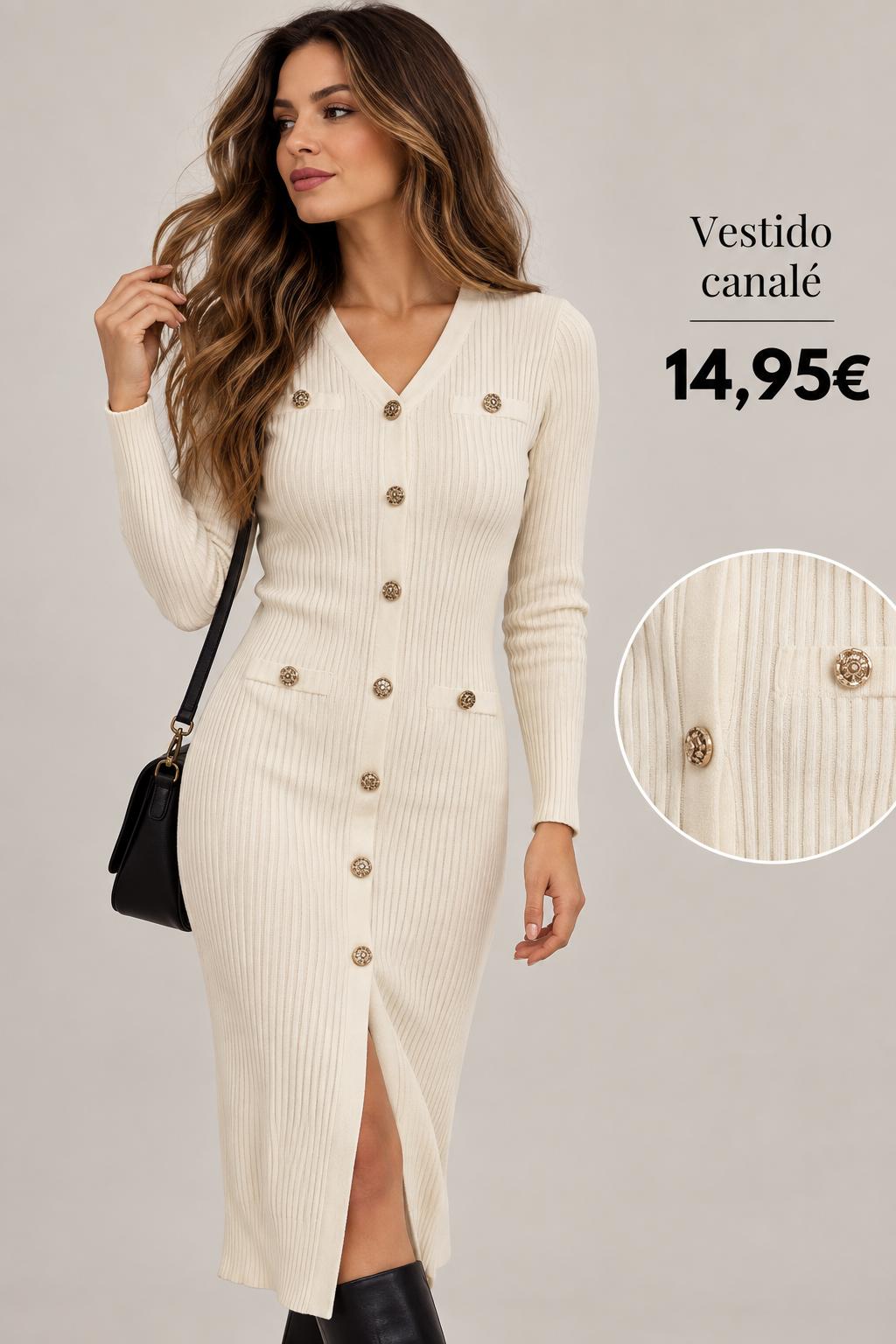 VESTIDO CANALE CLARO