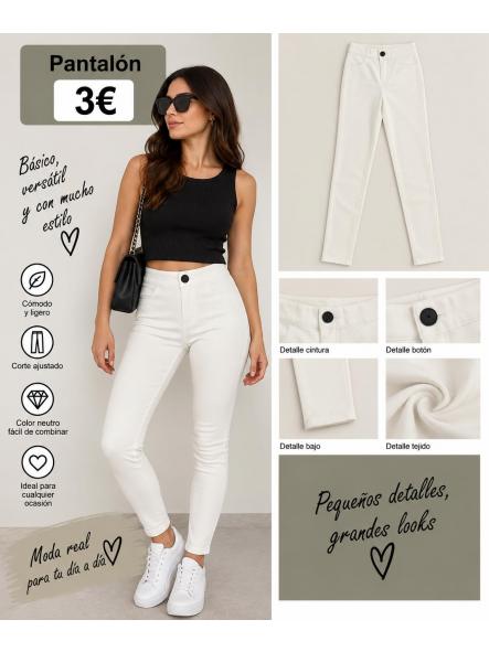 PANTALON BLANCO  [0]