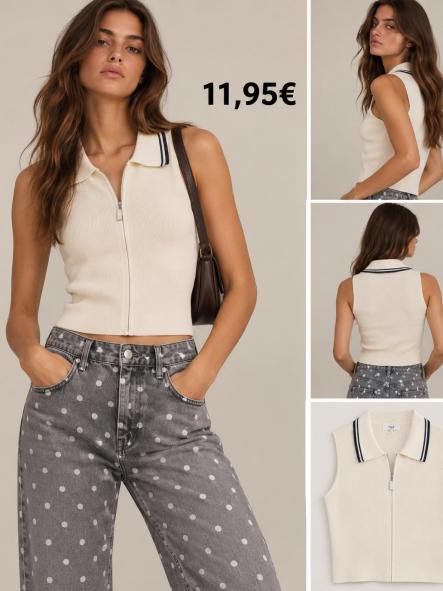 CAMISETA TESE CREMALLERA