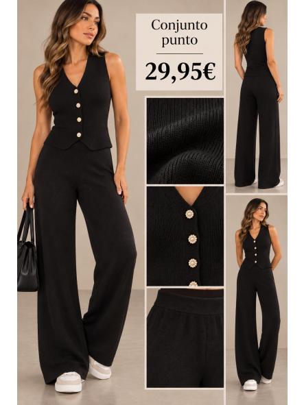TRAJE COLOR NEGRO