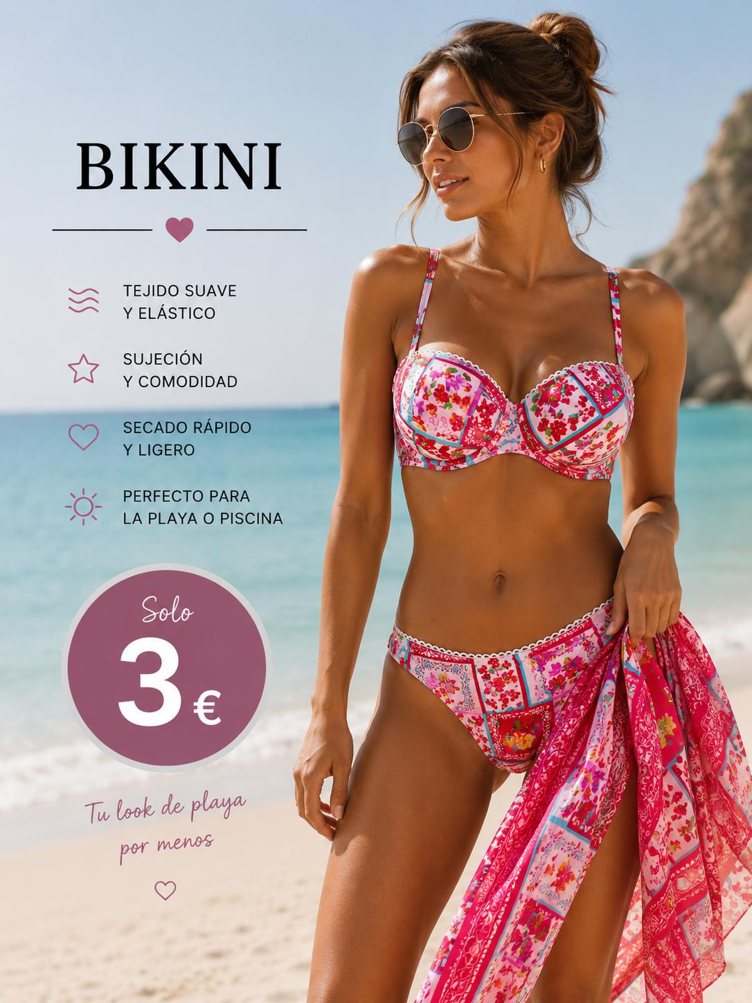 BIKINI DOLCE ROSA