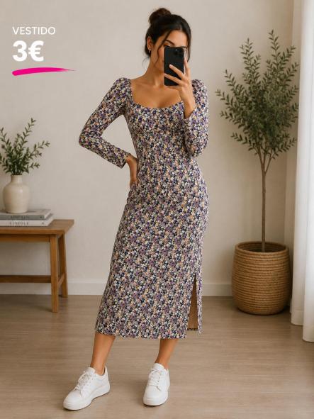 VESTIDO LARGO FLORES [0]