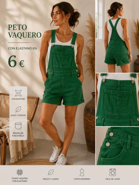 PETO VAQUERO VERDE