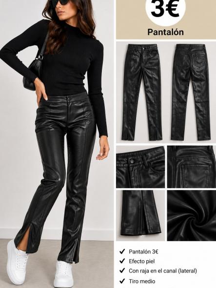 PANTALON POLIPIEL NEGRO [0]