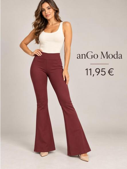LEGGINS CAMPANA  GRANATE [0]