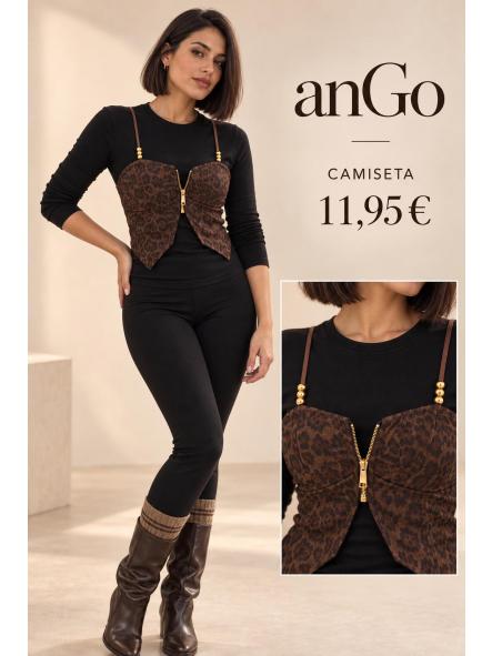 JERSEY CHALECO CON BOLAS NEGRA  [0]