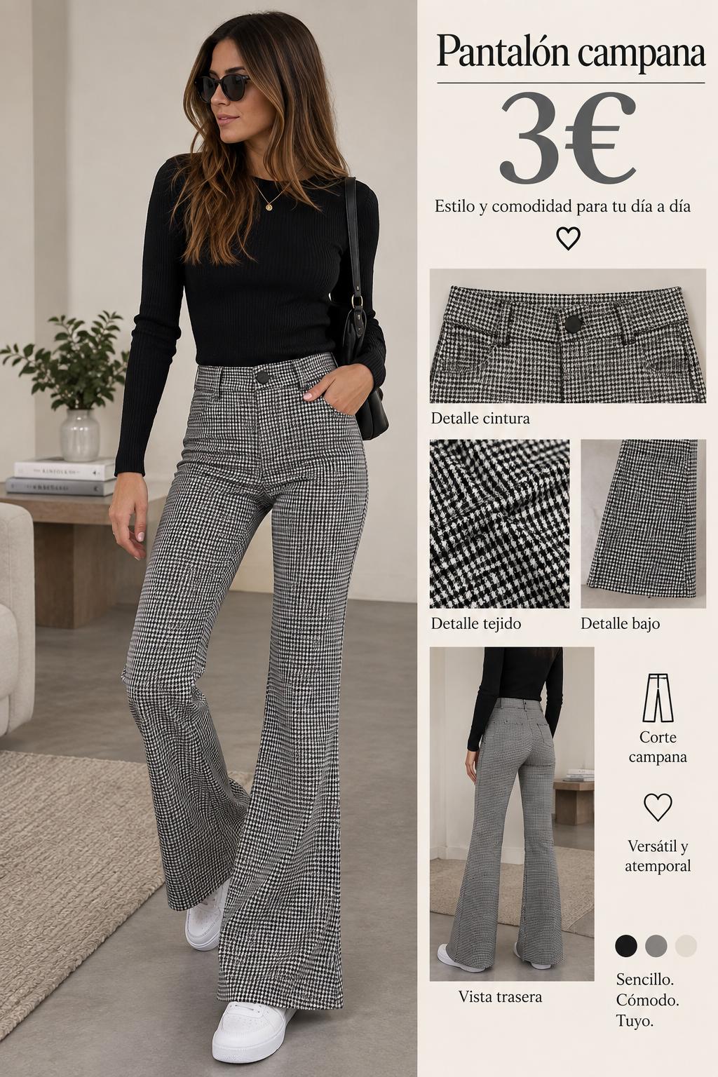 PANTALÓN CUADRO VICHY