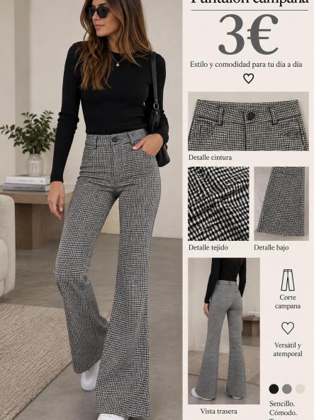 PANTALÓN CUADRO VICHY  [0]
