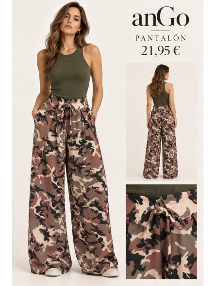 PANTALON CAMUFLAJE VERDE [0]