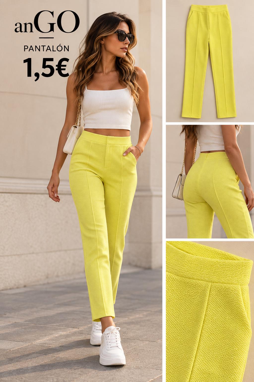 PANTALON AMARILLO