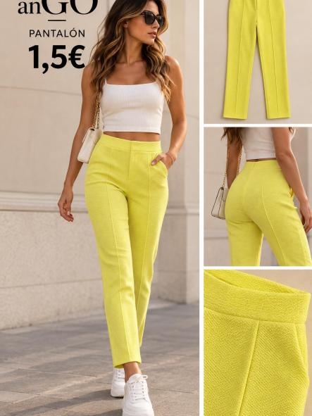 PANTALON AMARILLO  [0]