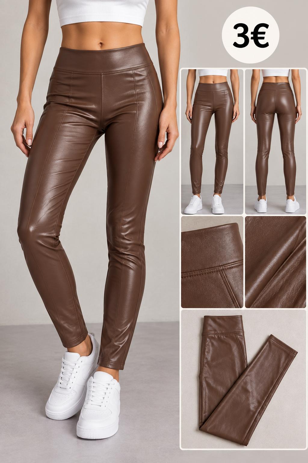 LEGGIN POLIPIEL MARRON
