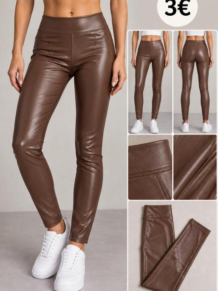 LEGGIN POLIPIEL MARRON