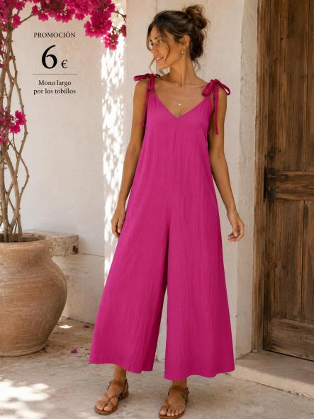 MONO PALAZZO FUCSIA