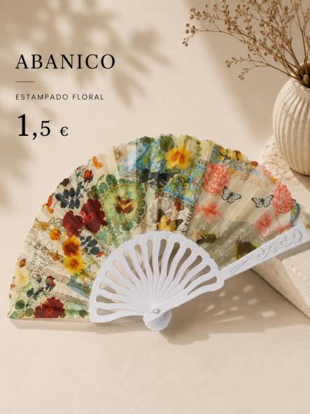 ABANICO  MARIPOSA PAJARITO