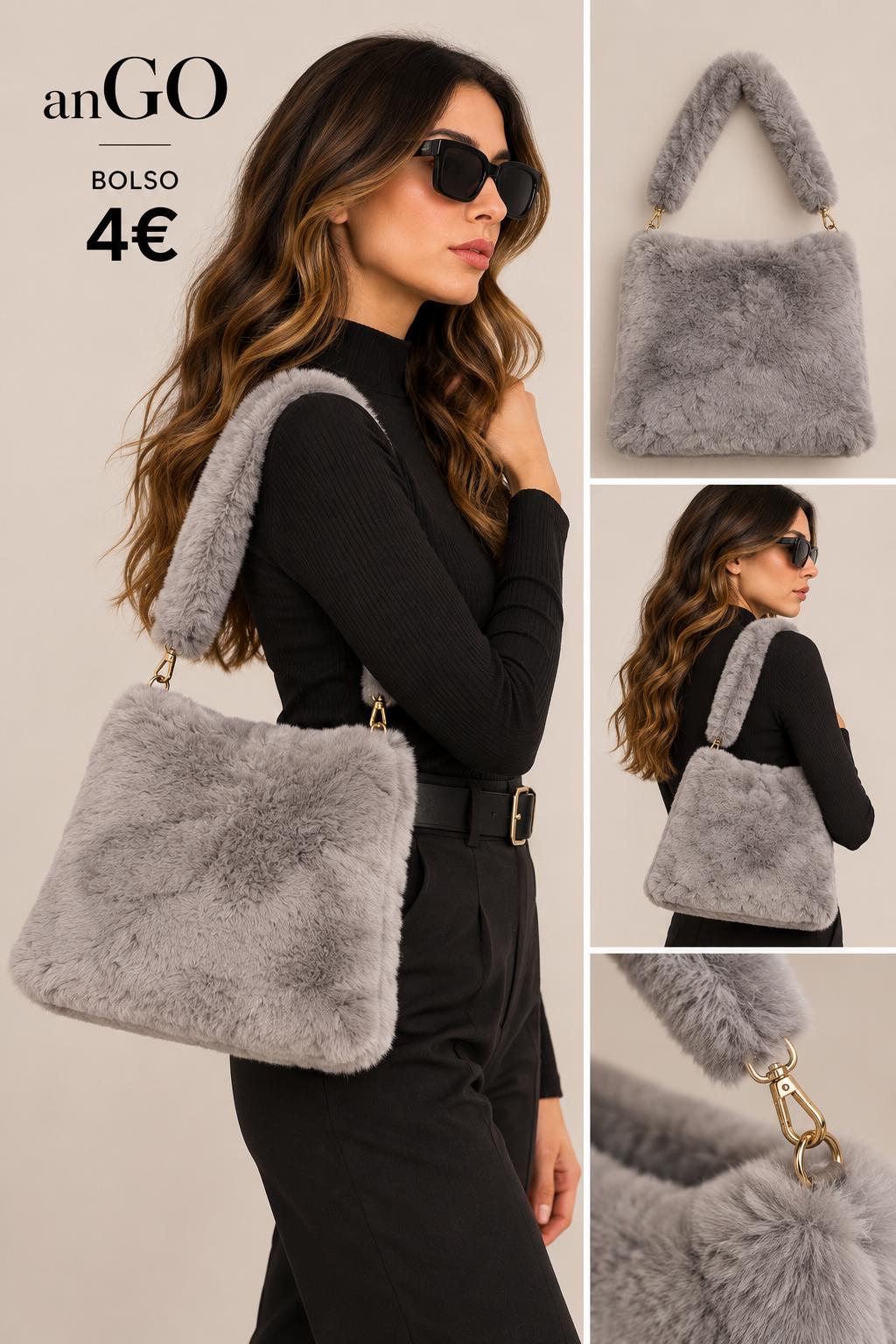 BOLSO PELOS GRIS