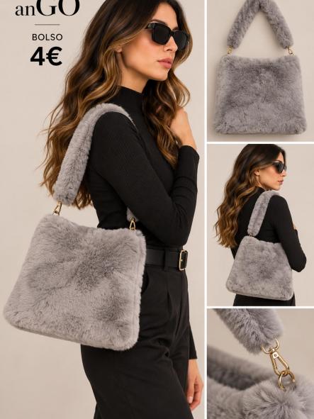 BOLSO PELOS GRIS