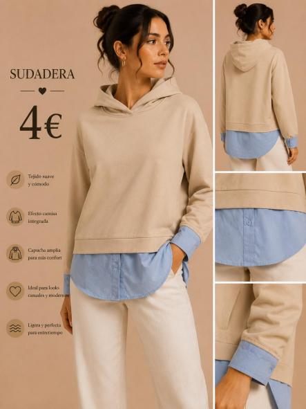 SUDADERA CAMISA  [0]