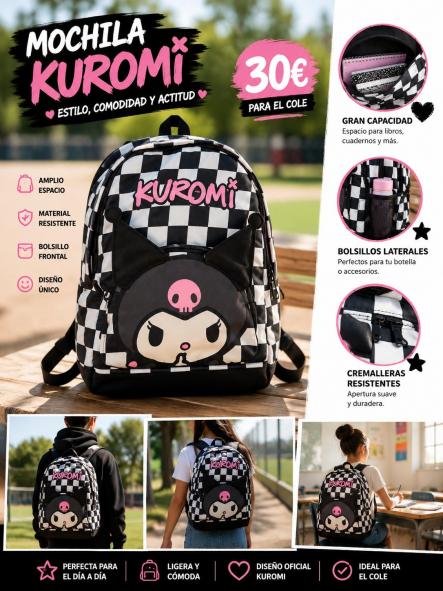 MOCHILA PRE VENTA  kuromi preventa