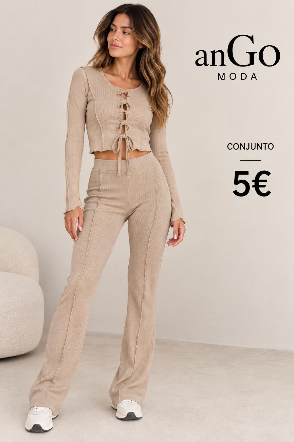CONJUNTO BEIG CANALE