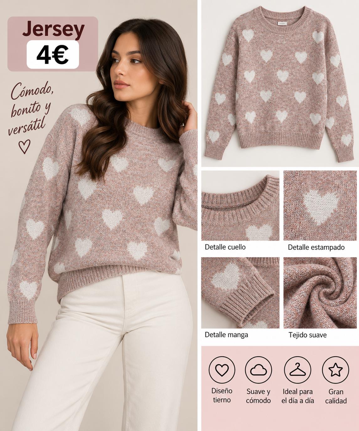 JERSEY PANILLA CORAZON