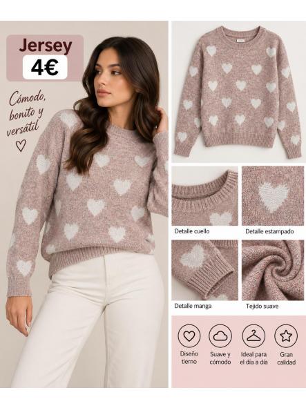 JERSEY PANILLA CORAZON  [0]