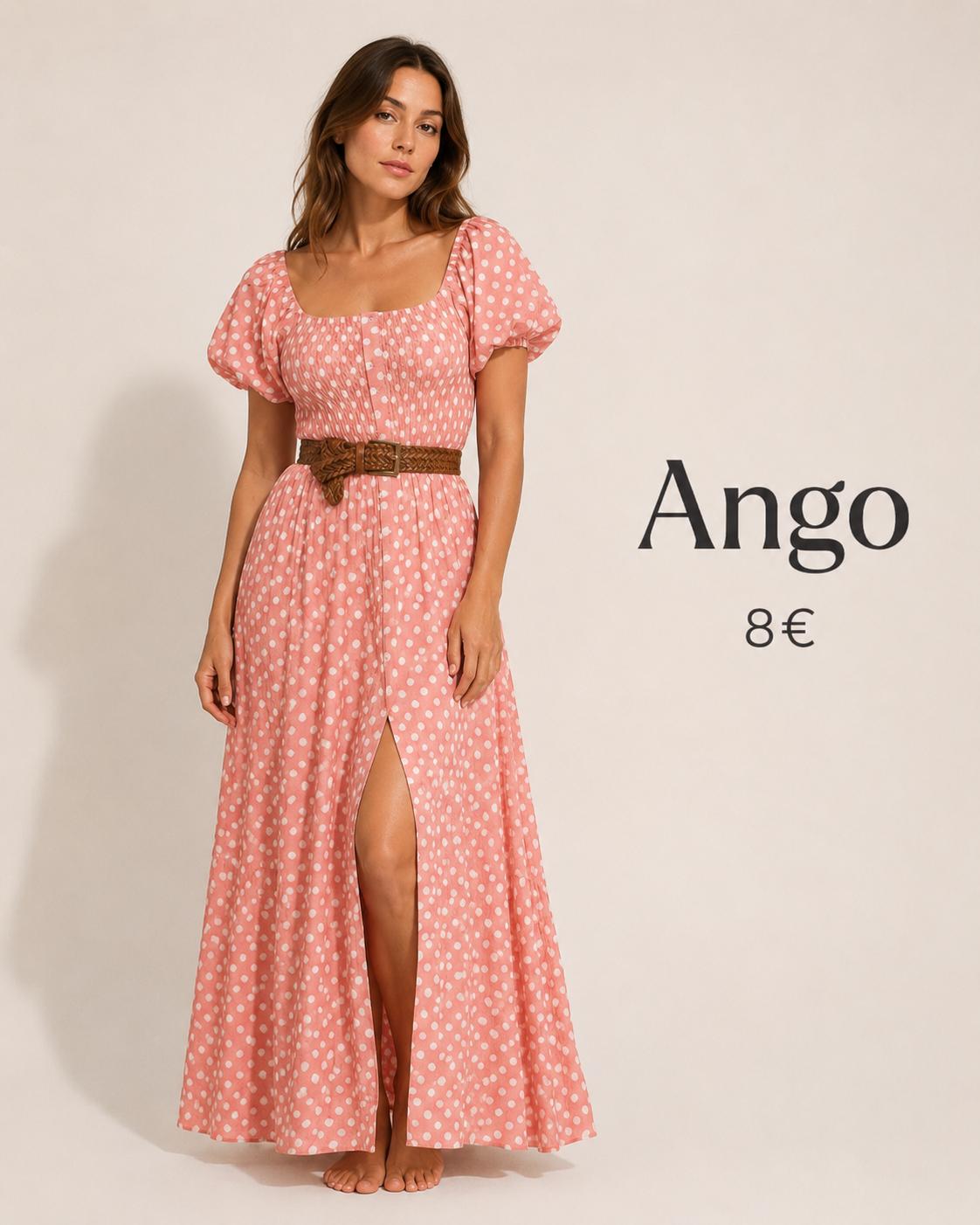 VESTIDO MEXICAN ROSA