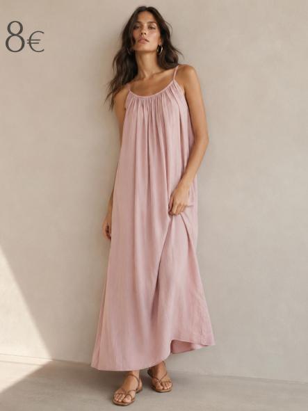 VESTIDO  SUELTO ROSA [1]