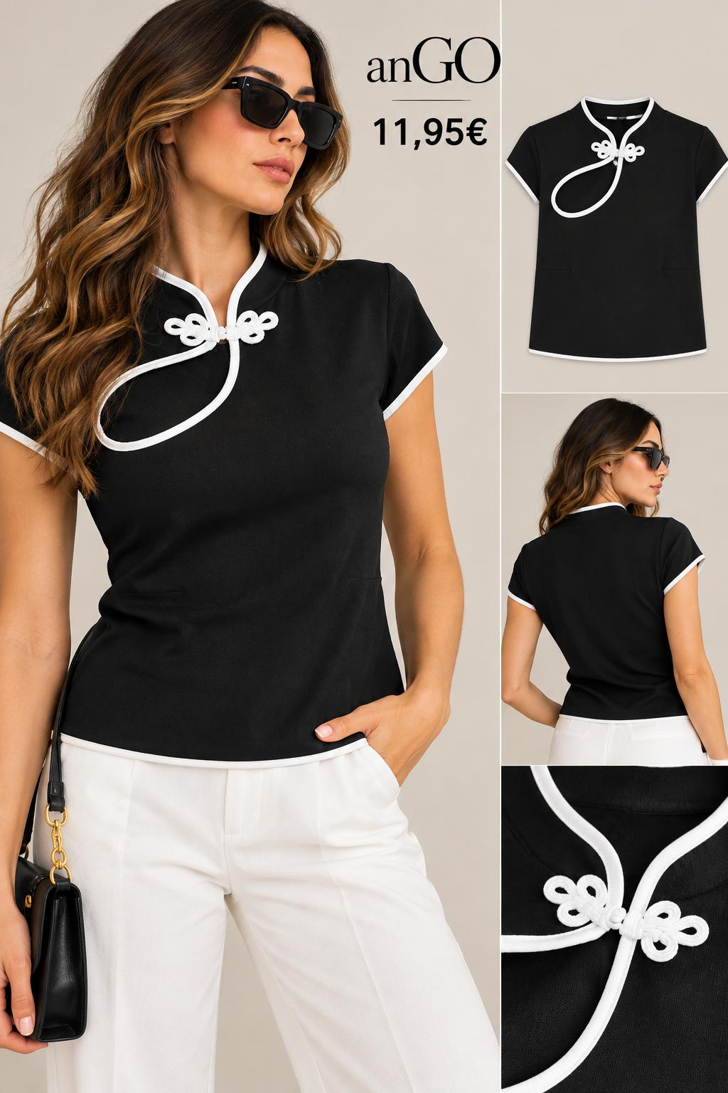 CAMISETA JAPO NEGRO