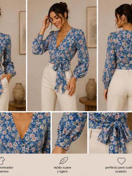 BLUSA FLORES AZUL [0]