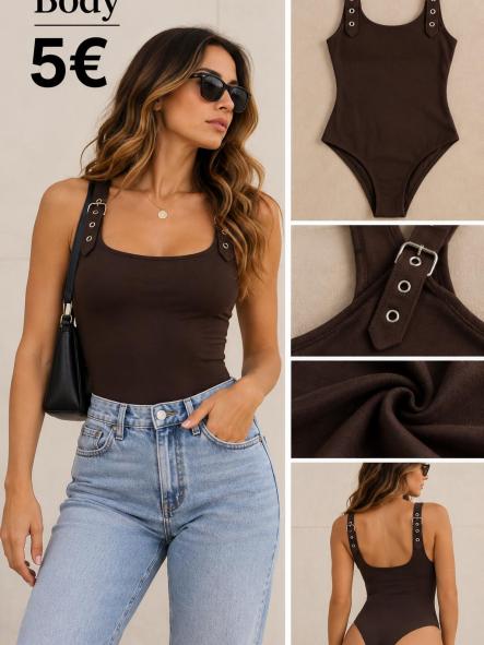 BODY MARRON DE TIRANTES [0]