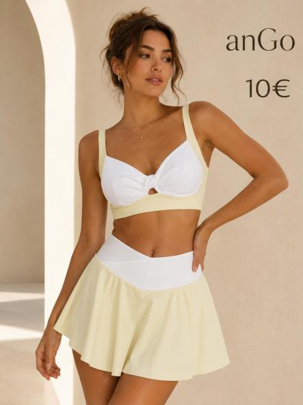 CONJUNTO PANTALON AMARILLO DEPORTIVO [0]