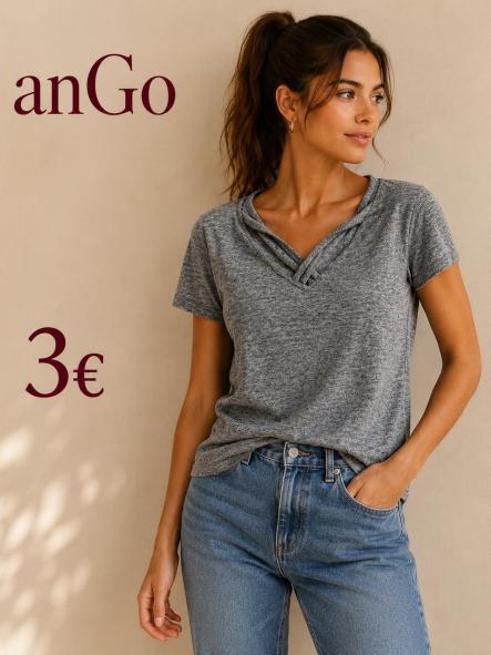 CAMISETA GRIS