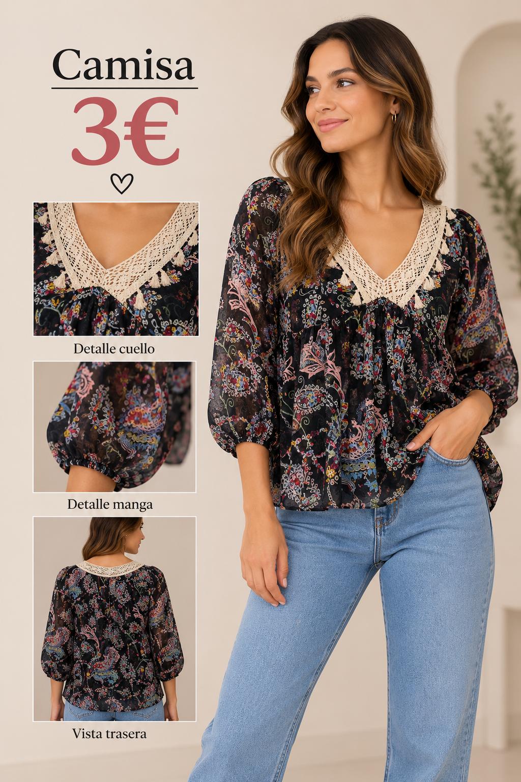 Blusa Bohemia