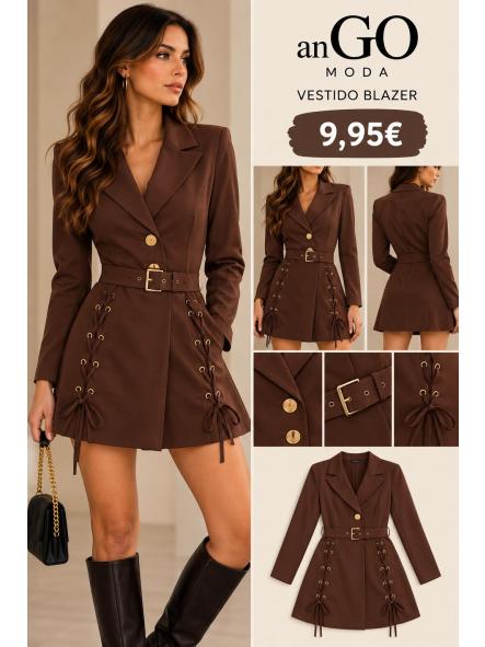 VESTIDO MARRON VUELO [0]