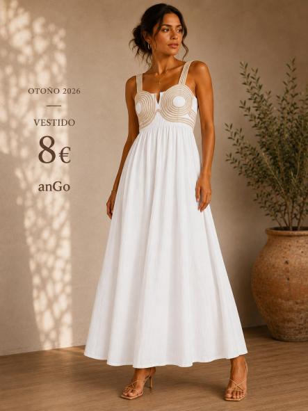 VESTIDO CUERDAS BLANCO [0]